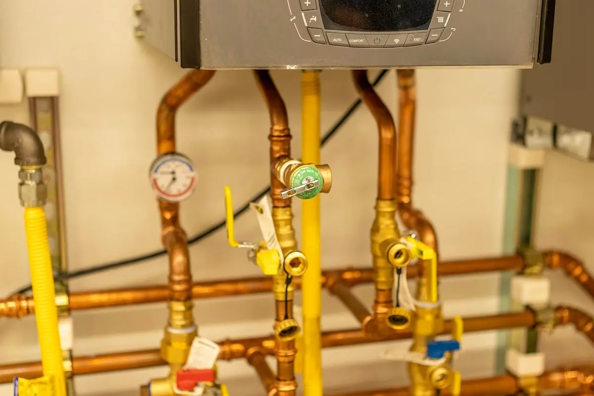 Licensed technician providing Slab Leak Repair for a homeowner in Cambria